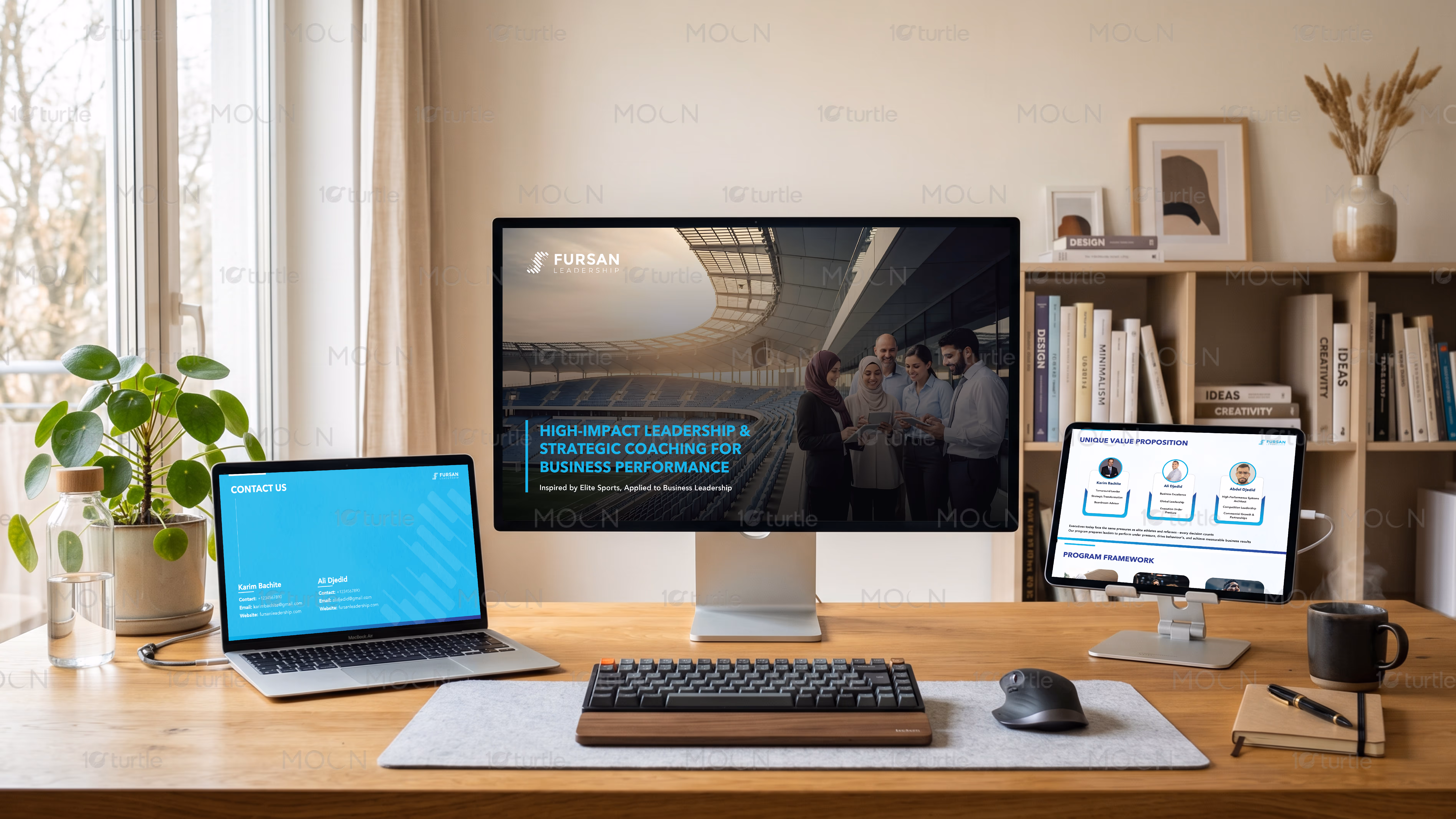 Strategic brand identity for leadership training program