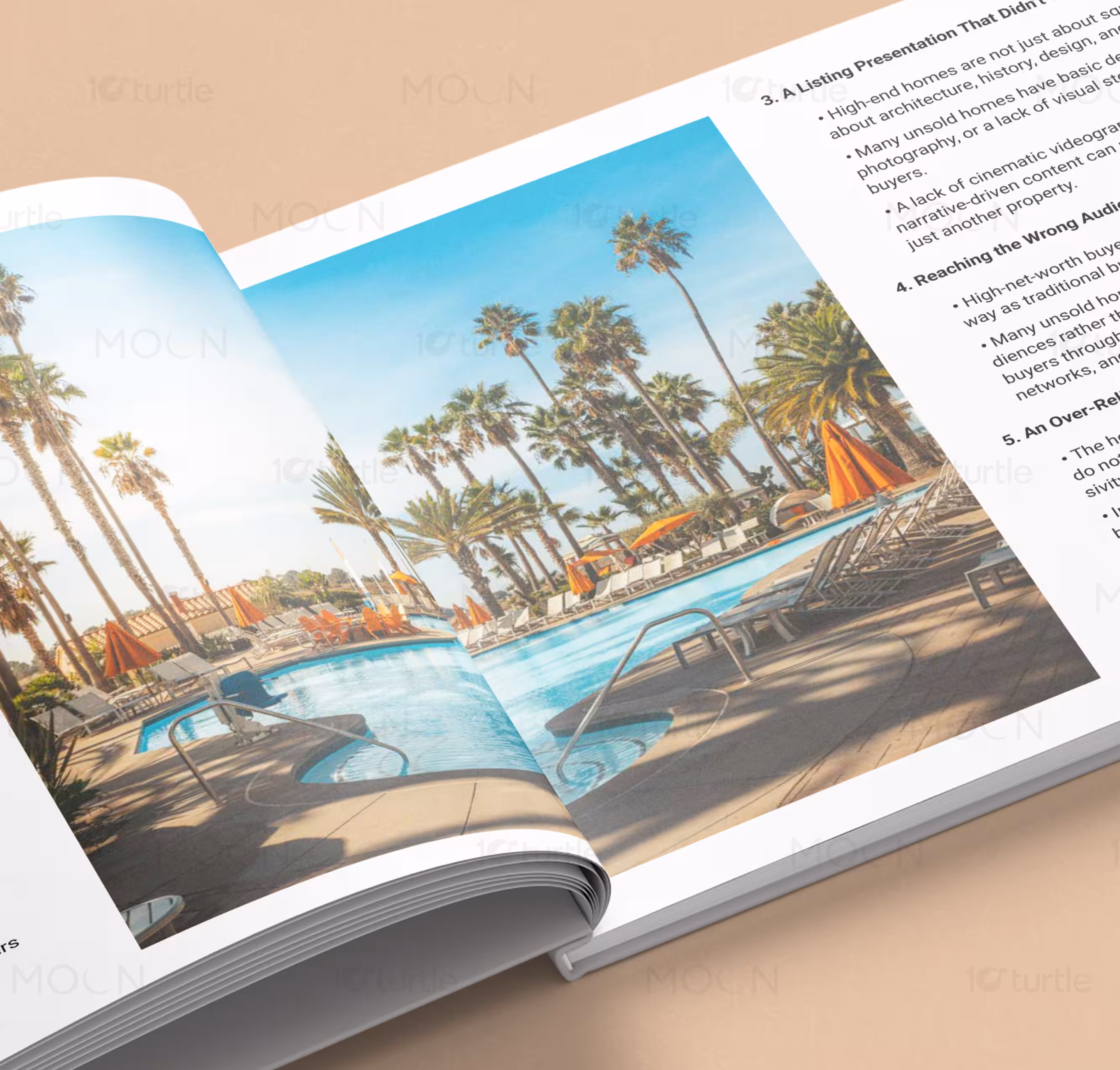 Custom real estate marketing kit for high-net-worth client presentations