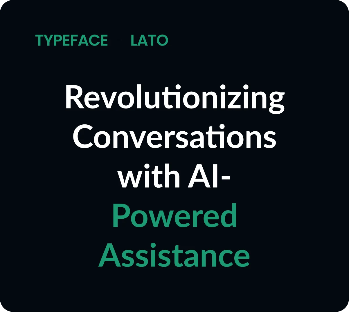 Logo design showcasing AI Assistant branding