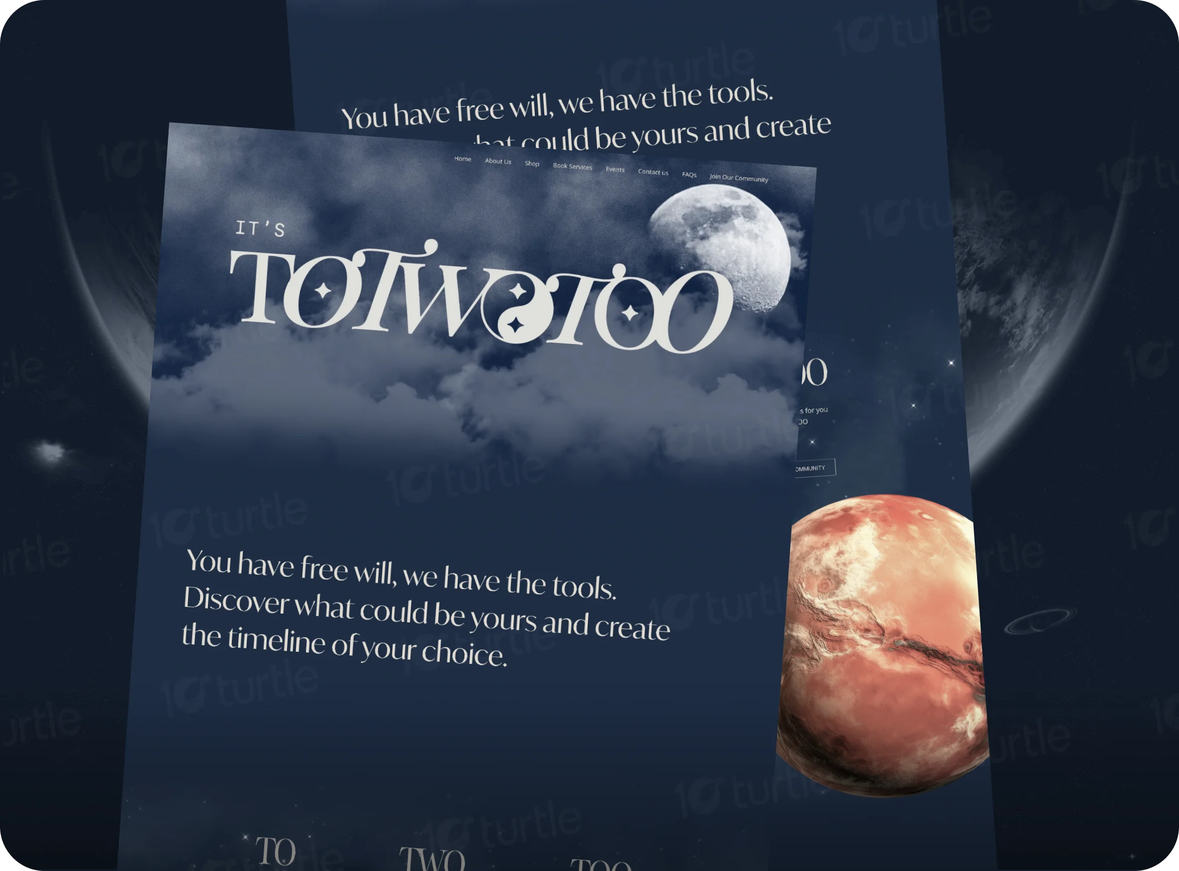 Design vision for the Wellness website.