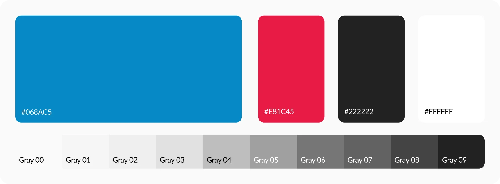Color palette