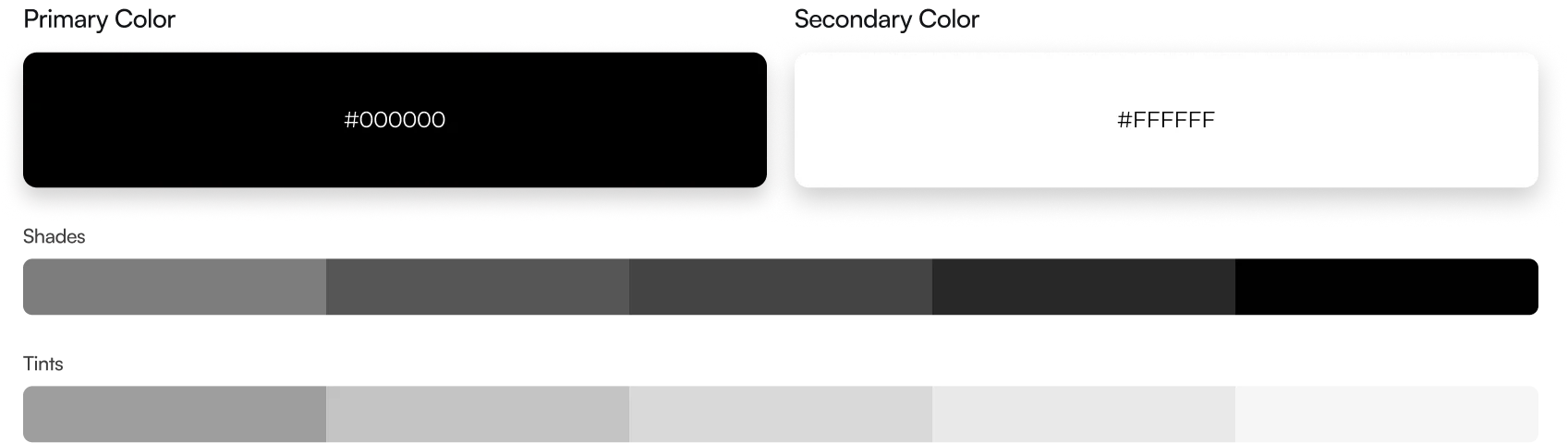 Color palette