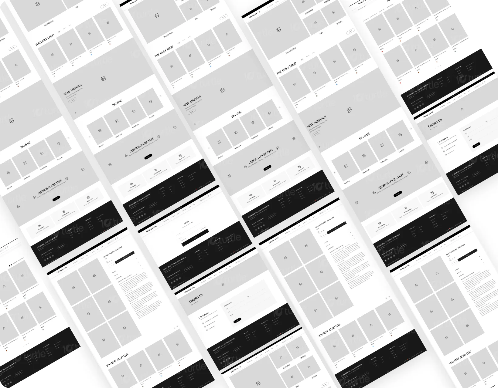 Wireframe design