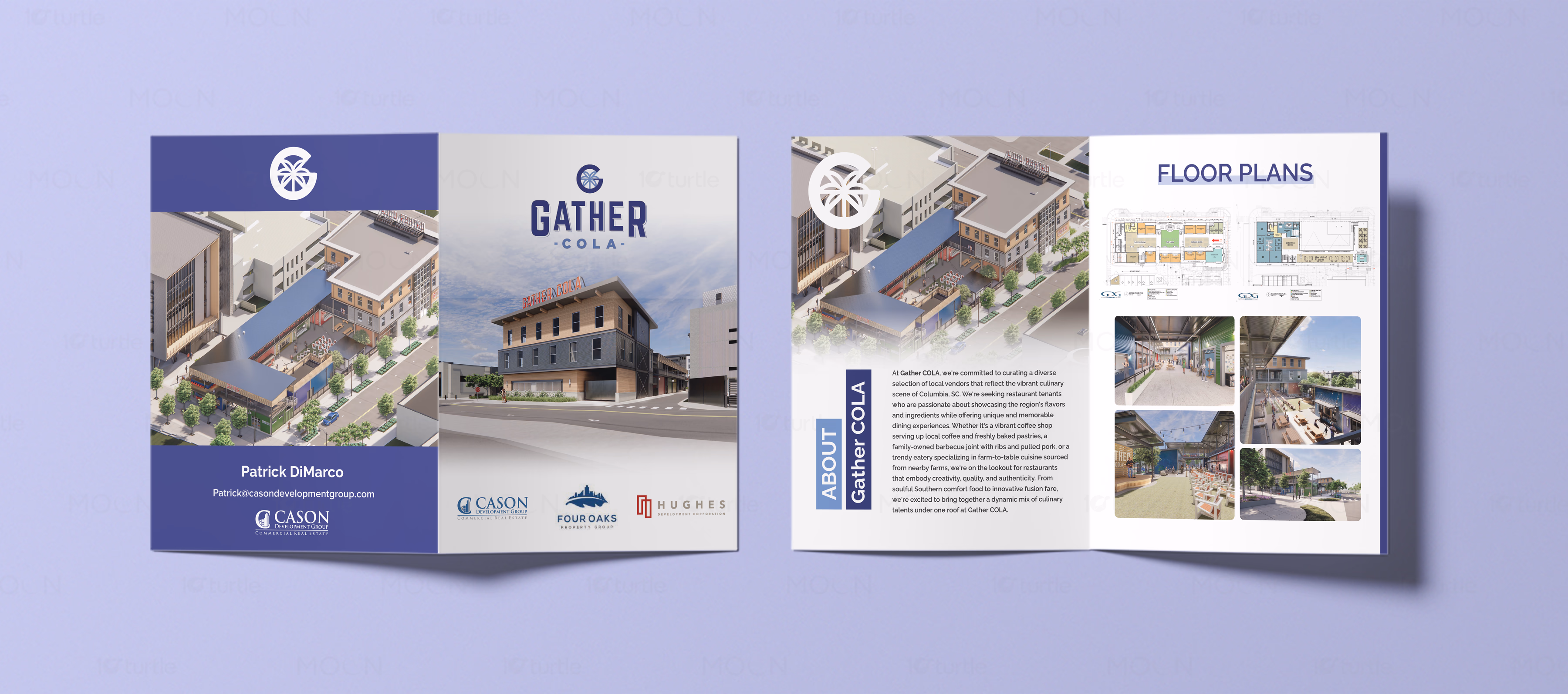 Modern Real Estate Bi Fold Tri Fold Design Template