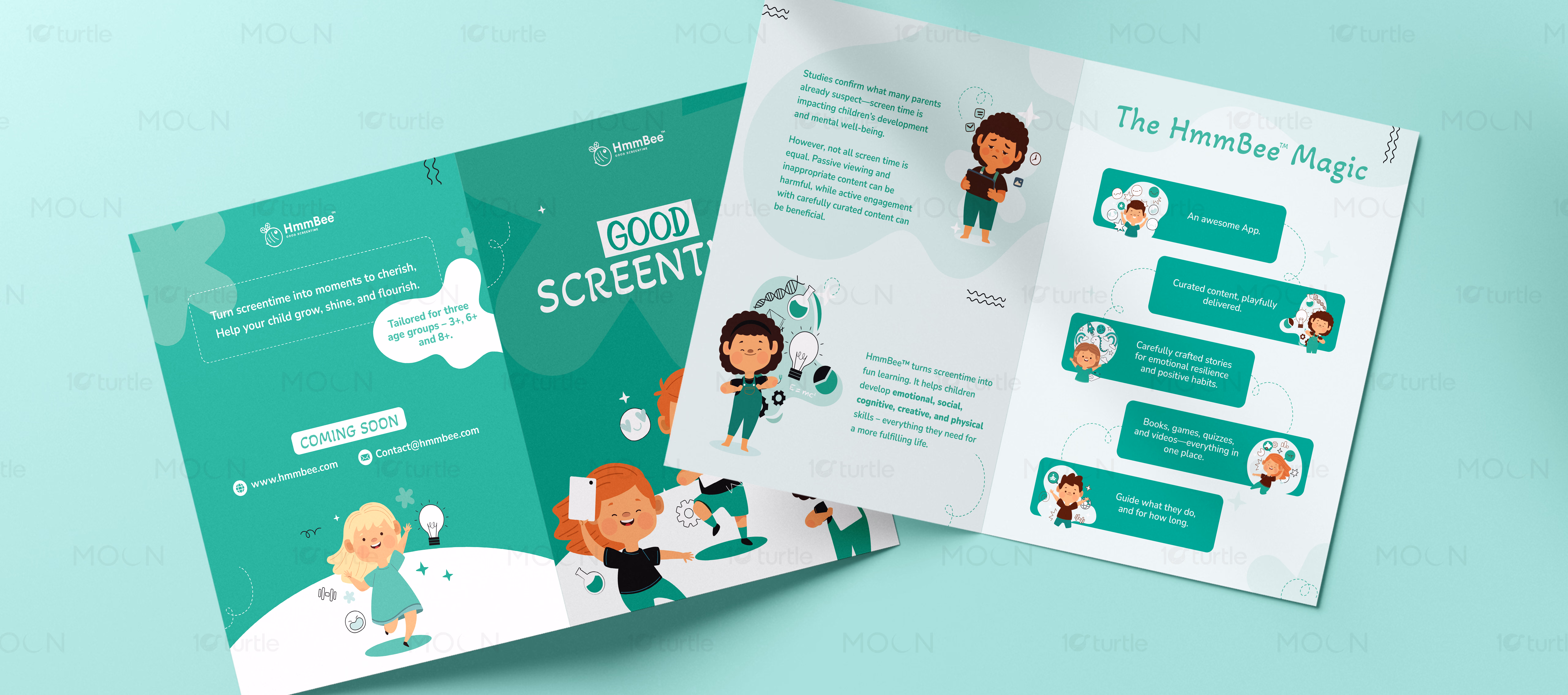 Modern Childcare Bi Fold and Tri Fold Design