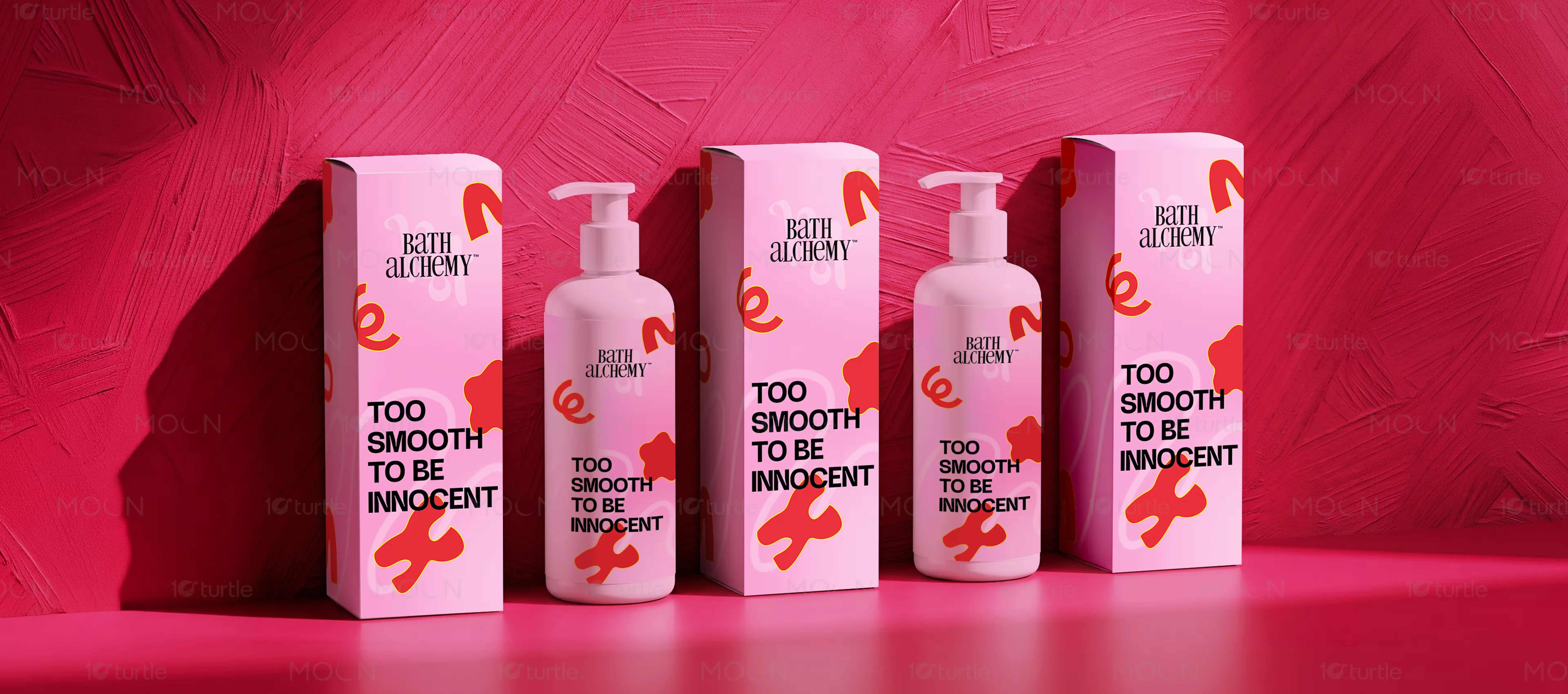 Transforming retail shelf presence through playful organic packaging design for modern beauty brands