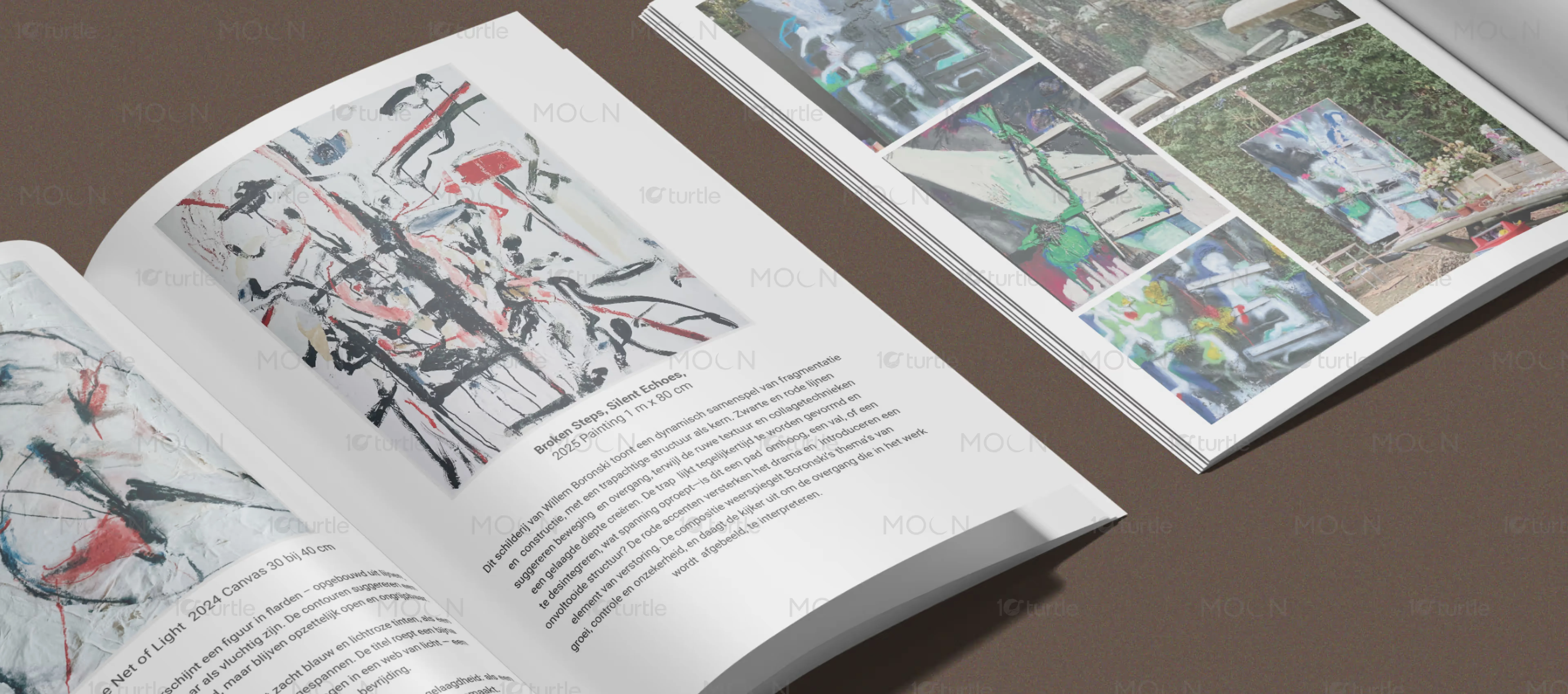 Professional art direction for a modern technology exhibition campaign
