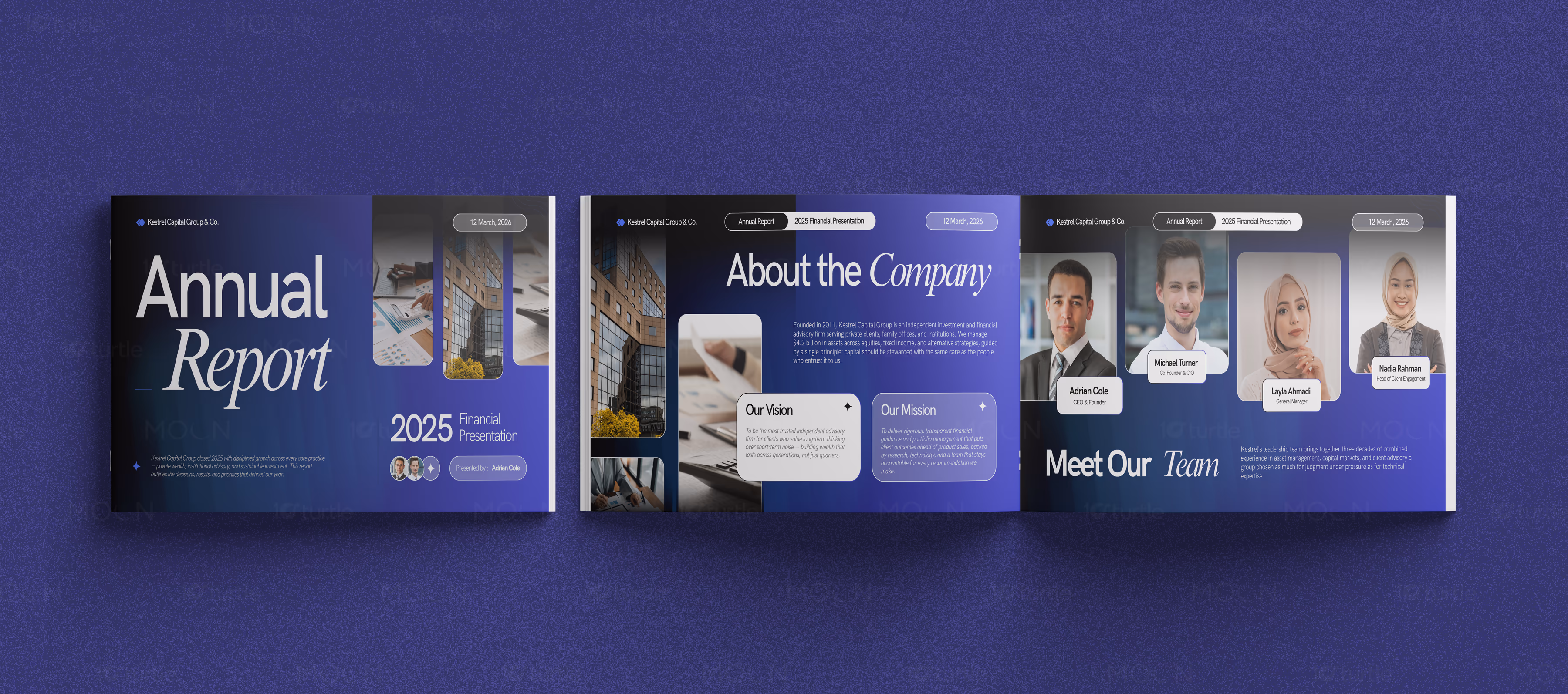 Corporate Report Design Case Study